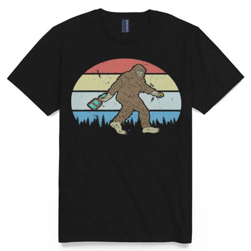 Bigfoot Drink Wine Vintage T-Shirt