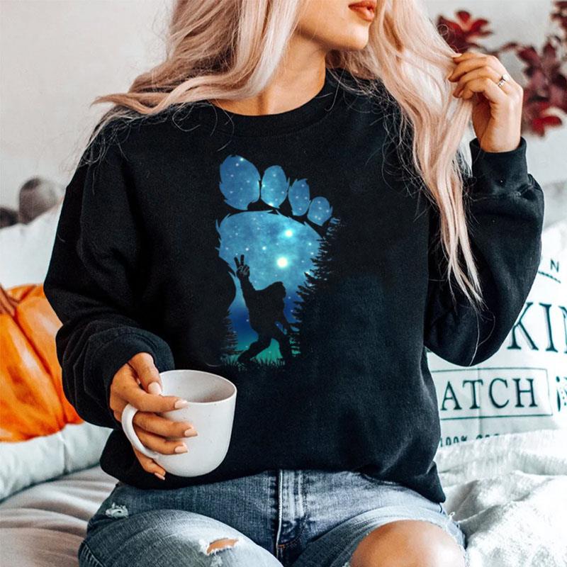 Bigfoot Forest Nature Sweater
