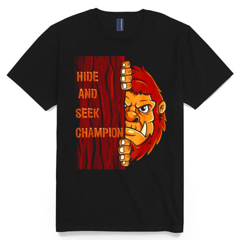 Bigfoot Hide And Seek Champion Unisex T-Shirt