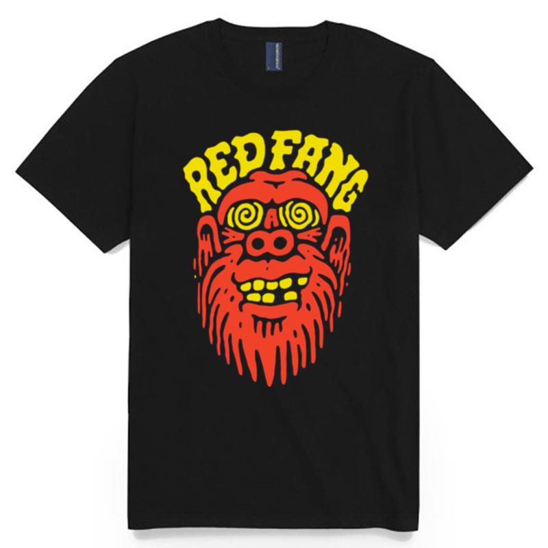 Bigfoot Logo Design Red Fang T-Shirt